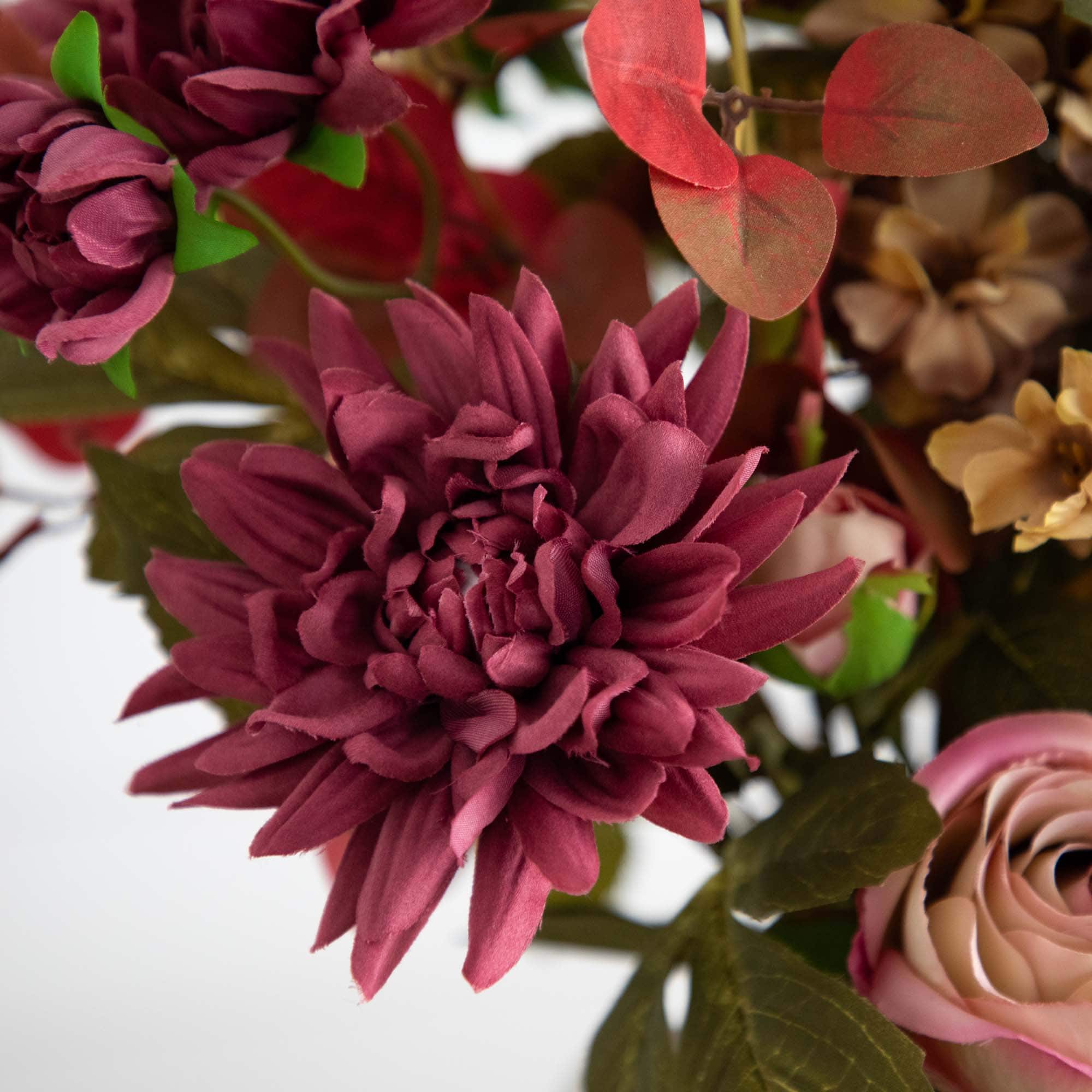 25" Mixed Flower Arrangement in Ceramic Vase